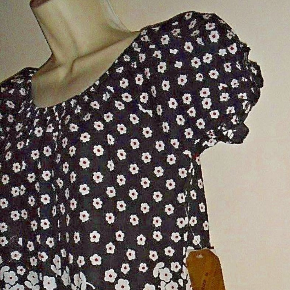 COPY - Cute Tramp Fun Summer Elastic Neck Top - Picture 3 of 6
